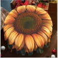 thumbnail image 3 of Zzbeans Sunflower Tablecloth, Waterproof Wrinkle-Free Table Cover for Dining, Every Meal Sunflower Tablecloth for Kitchen Party Picnic Indoor Outdoor, 3 of 3