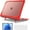 Red, variant on Case for 13.8 Inch Microsoft Surface Laptop 7 2024 Model 2036, Heavy Duty Plastic Hard Shell Laptop Cover with Kickstand, Keyboard Skin, Screen Protector