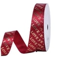 thumbnail image 1 of veasfak Valentine's Day Fabric Ribbon Gift Wrapping Ribbon for Birthday Mother's Day LOVE, 1 of 9