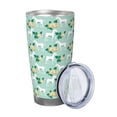 thumbnail image 2 of Fotbe Horse And Flower Pattern 20 oz Tumbler Stainless Steel Vacuum Insulated Coffee Ice Cup Double Wall Travel Flask Leak-proof Coffee Cup-Without Straw, 2 of 8