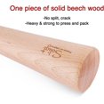 thumbnail image 2 of 12" Sauerkraut Pounder For Mason Jars Vegetable Fermentation- One Piece Of Solid Wood, 2 of 5