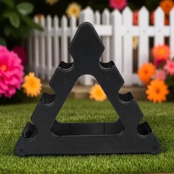 FUEENIRVA Accesorio De Fitness Soporte De Plástico Negro Para Mancuernas En El Hogar