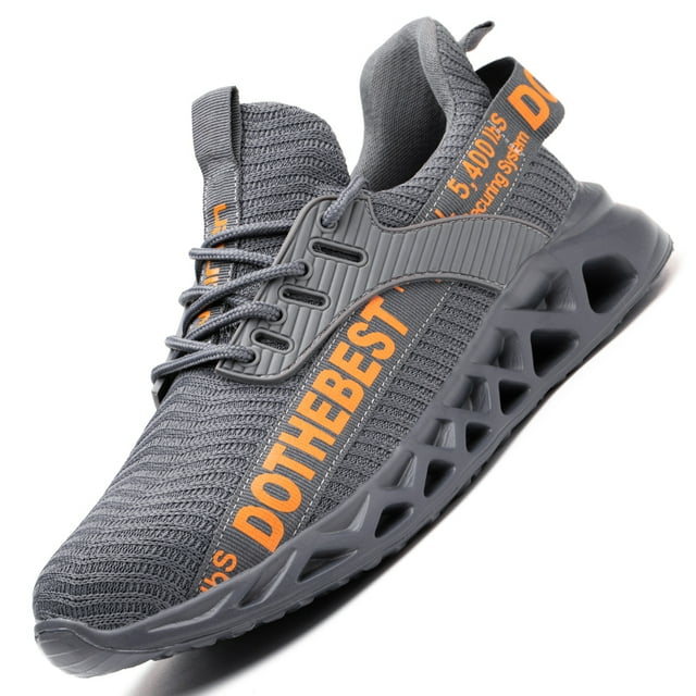 Zapatos de seguridad con punta de acero para hombres y mujeres, zapatillas de trabajo ligeras, zapatos de trabajo a prueba de pinchazos, botas de trabajo de seguridad para construcción Unisex