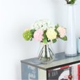 thumbnail image 2 of maskred Artificial Snowball Flower Simulation Flower Ball Decor Home Office Cloth Plant, 2 of 6