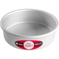 thumbnail image 1 of HTOOQ Anodized Aluminum Round Cake Pan, 7 x 2 Inch, Silver 2\ 7 x 2 Inch, 1 of 7