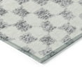 thumbnail image 6 of Dalyn Rugs Machine Washable Indoor/Outdoor Chantille Gray 8' x 8' Round Rug, 6 of 7