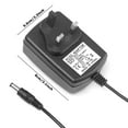 thumbnail image 2 of Universal Transformer Power Cable 24V 1A AC/DC Adapter Power Adapter 3 Pin UK Plug Battery Charger, 2 of 8