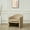 Light Brown, variant on SAFAVIEH Couture Laylette Modern Velvet Solid Accent Chair, Pumpkin Orange