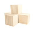 thumbnail image 3 of Bloques de construcción de pino Productos de madera Cubo Bloques de madera cuboides Bricolaje para niños Bloques de construcción versátiles, 3 of 3