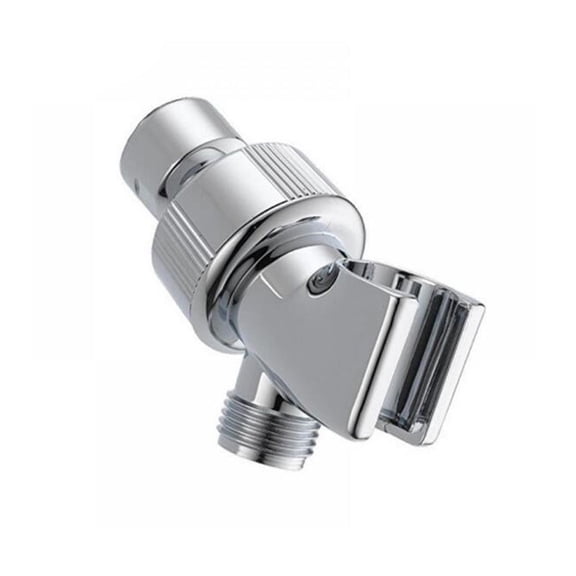 Shower Arm Holder for Handheld Shower Head, Adjustable Mount Bracket, Shower arm Adapter with Swivel Ball, 1/2-Inch