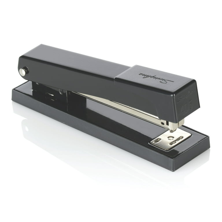 Swingline® Optima® 40 Desk Stapler, Silver/Black/Orange - Zerbee