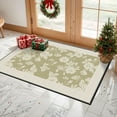 thumbnail image 4 of 2x3 Entryway Rug Bathroom Rugs for Front Door Bedroom Kitchen, Washable Vintage Print Carpet, Floor Mat with Non Slip Backing, 4 of 8