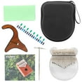 thumbnail image 1 of 17‑Key Kalimba Transparent Acrylic 17 Tone Finger Thumb Piano Musical Instrument, 1 of 14