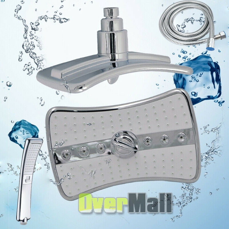 AOOLIVE OiledRubbed 4 Setting Rainfall Waterfall MultiFunction Shower