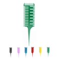 thumbnail image 4 of maskred Salon Pro 3 Sides Fish Bone Shape Comb Hair Dyeing Sectioning Highlighting black 1Set, 4 of 5
