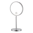 thumbnail image 2 of Nameeks Ar7716-3X Glimmer 7-7/8" Diameter Modern Circular Framed Bathroom Mirror - Nickel, 2 of 4