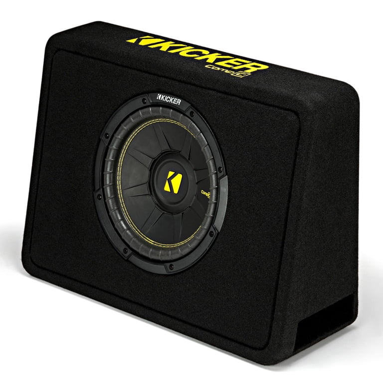 Kicker 10 Inch 600 Watt 4 Ohm Vented Thin Profile Subwoofer