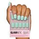 thumbnail image 1 of Set de uñas Glamnetic Soft Teal Short Squoval 30 de Press On Nails, 1 of 6
