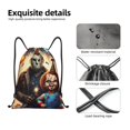 thumbnail image 4 of Zufioo Sac de Sport Imprimé Chucky Sac de Gym à Ficelle Lavable en Machine Sac à Dos à Ficelle pour Hommes Femmes-Moyen, 4 of 6