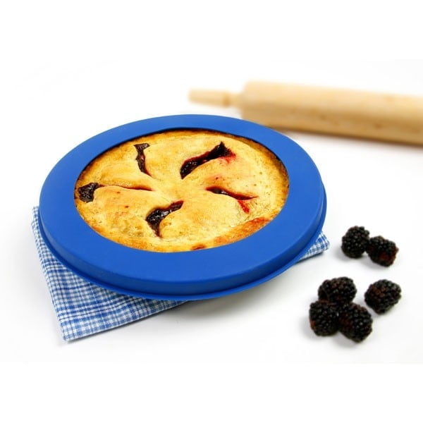 Silicone Pie Crust Shield Bakeware Round Pie Baking Tool Fits 8-11.5"    NEW 