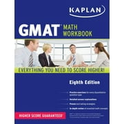 Kaplan GMAT Math Workbook (Kaplan Test Prep) [Paperback - Used]