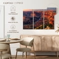 thumbnail image 4 of Elephant Stock Striking Grand Canyon Wall Art - Horizontal Multi Panel Canvas - Living Room Wall Decor - Nature Multi Panel - Orange And Brown Decor - 23" x 14", 4 of 4