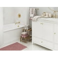 thumbnail image 2 of Beautiful by Drew Barrymore 6-Piece Dot Bath Towel Set, Soft 100% Cotton, Off White, 2 of 7