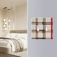 thumbnail image 4 of Yayeee Toggle Light Switch Wall Plate 2-Gang 4.56"x4.48" Decorative Outlet Cover, Red Tartan, 4 of 7