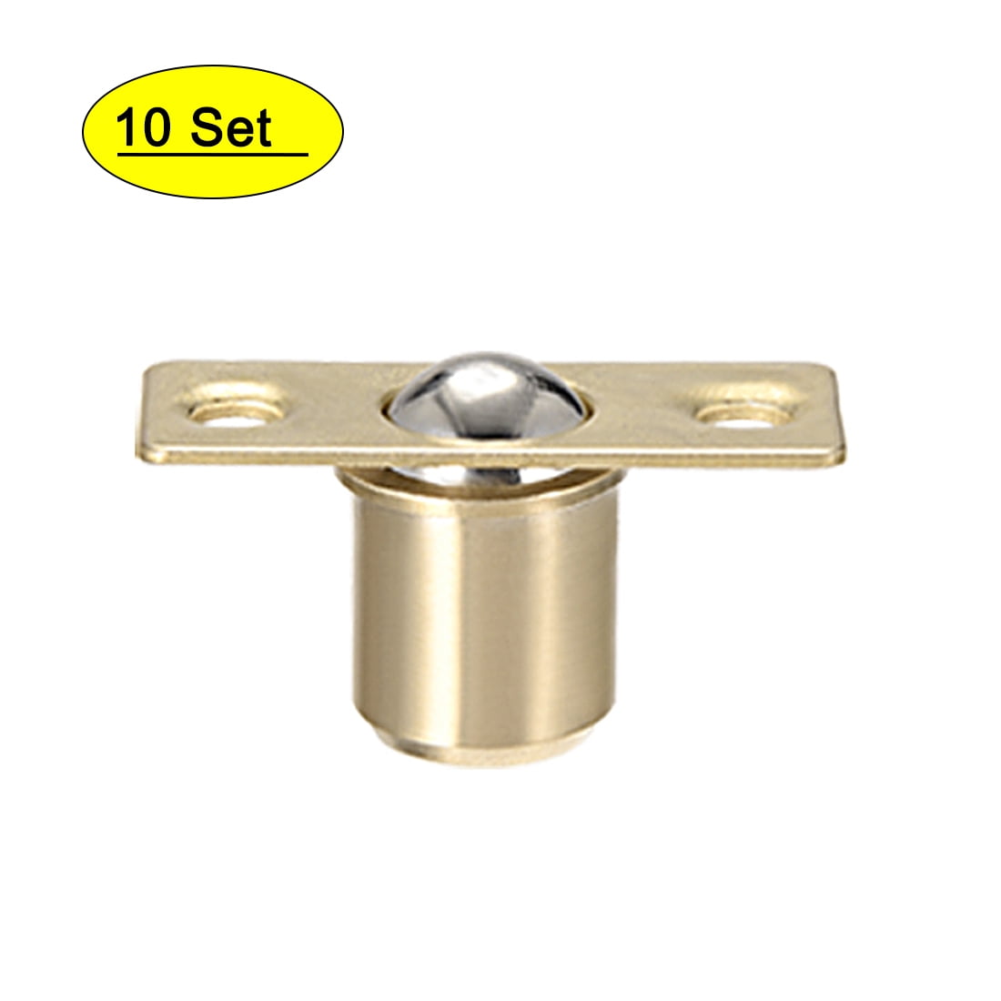 Door Closet Drawer 12.5mm Shaft Dia Brass Ball Catch Latch