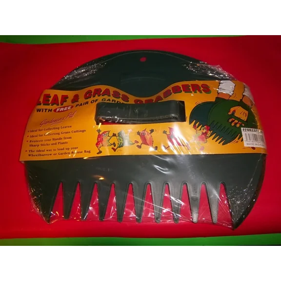 Garden Yard Leaves Leaf Scoops Hand Rake Large Claws Grabber Lawn Cleanup Tool