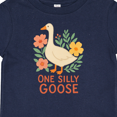 thumbnail image 4 of Inktastic One Silly Goose Cute Animal Design Boys or Girls Baby T-Shirt, 4 of 5