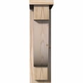 thumbnail image 2 of 5 1/2"W x 12"D x 20"H Alpine Smooth Corbel w/Backplate, Douglas Fir, 2 of 9