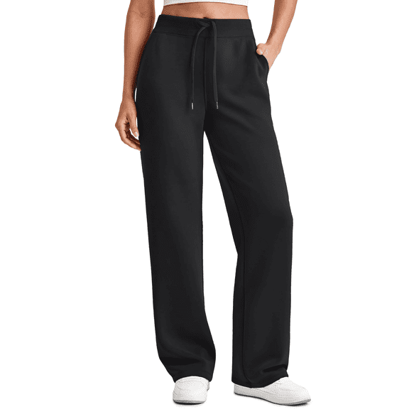 G4Free Smoofit Women Modal Soft Wide Leg Sweatpants Drawstring Casual Lounge Dress Pants with Pockets Petite/Regular/Tall