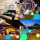 thumbnail image 4 of Bola de luz LED con esfera colorida RGB, bola luminosa inflable impermeable con Control remoto, 4 of 8
