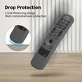 thumbnail image 4 of Silicone Remote Controller Case for LG MR21GA  MR22GA MR23GA AKB76036504 AKB76039901 Remote Protective Covers For LG Smart TV Shockproof Anti Slip Remote Control Sleeve with Lanyard, 4 of 8