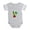 Heather Gray, variant on CafePress - Veggie Friends - Cute Infant Baby Football Bodysuit
