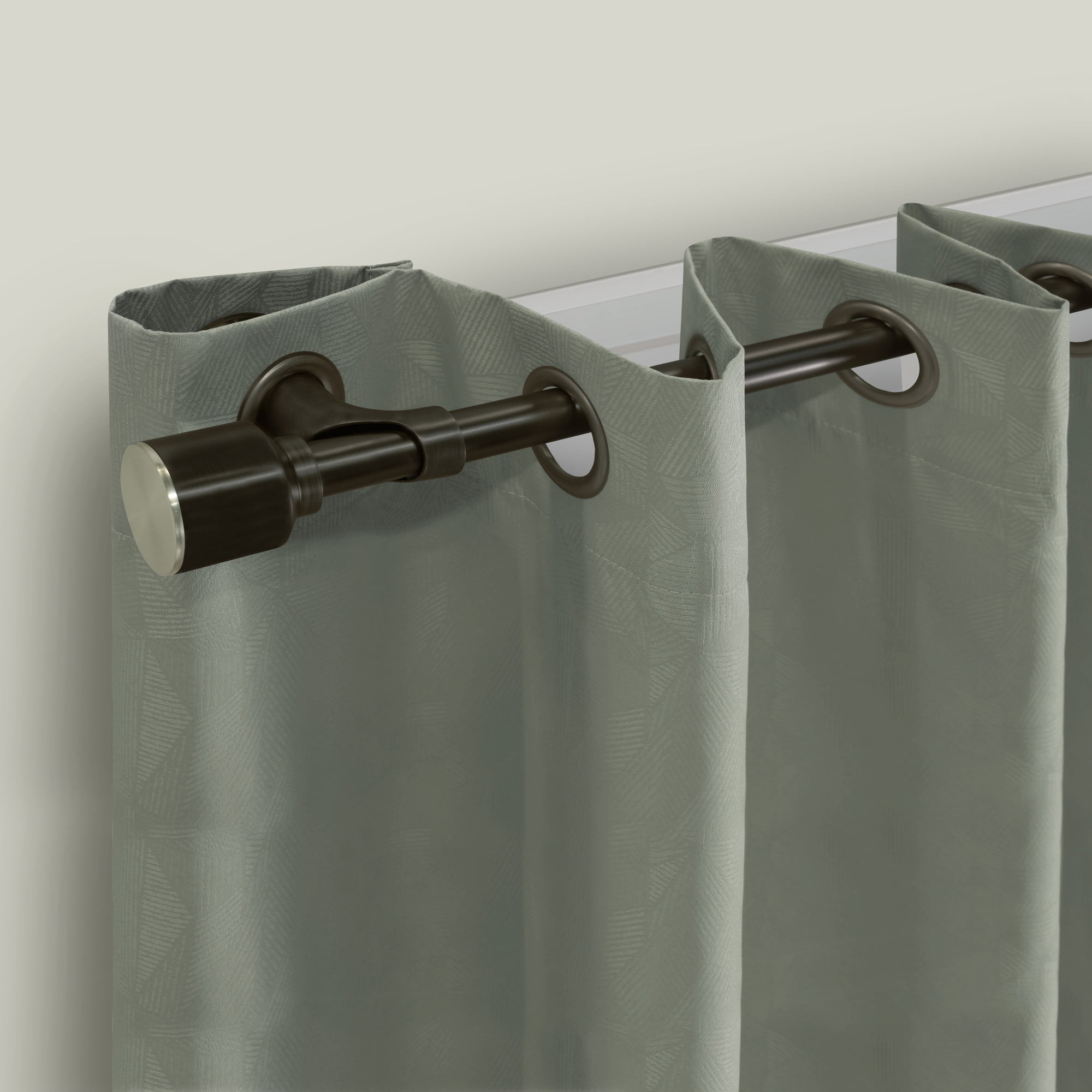 Loft Living Cooper Blackout Grommet Curtain Rod 36 To 72 in