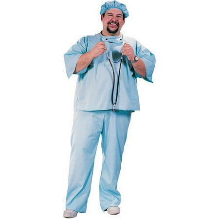 Fun World Doctor Men's Halloween Fancy-Dress Costume for Adult, One Size