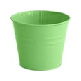 thumbnail image 2 of Clearance! Soovim Flower Pots Outdoor Large Pot Metal for Indoor Outdoor Decorative with Holes Rustproof Garden Containers, 2 of 6