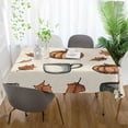 thumbnail image 3 of Yayeee Tablecloths 54" x 72" Rectangle Wrinkle Resistant Party Table Cover, Fall Leaves, 3 of 8