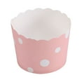 thumbnail image 3 of LITINKIMI 50Ud Cupcake Holder Cups De Papel Rosa Para Postres Y Horneados Con Fácil, 3 of 7