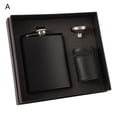 thumbnail image 2 of Cheers.US Flask for Liquor and Funnel - Leak Proof Stainless Steel Pocket Hip Flask with Black Leather Cover for Discrete Shot Drinking of Alcohol, Whiskey, Rum and Vodka | Gift for Men, 2 of 7