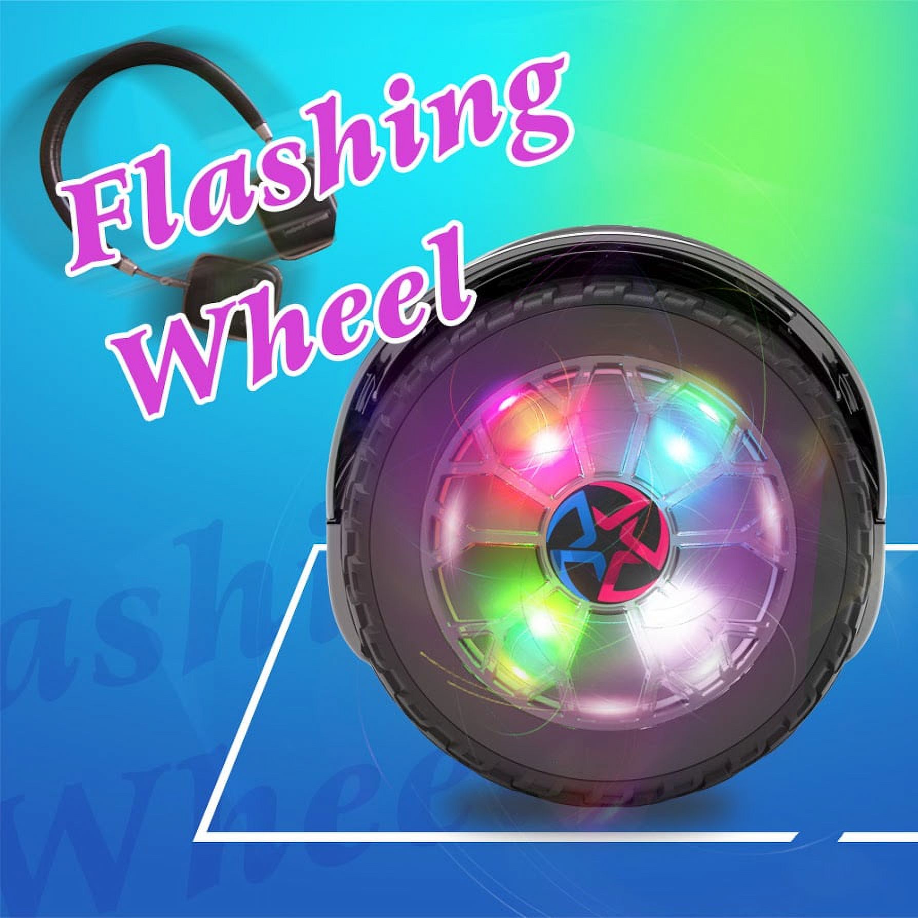 HOVERHEART UL 2272 Certified 6.5 LED Flash Wheel Bluetooth Hoverboard 6.5 Self Balancing Wheel Electric Scooter Black Walmart