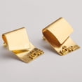 thumbnail image 1 of Moluckfu 1Par Aretes De Cobre Para Mujer Color Dorado Para Salidas Y Regalos, 1 of 8