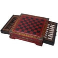thumbnail image 4 of 32Pcs/Set Wooden Table Chinese Chess Games Resin Vintage Board Game, 4 of 8