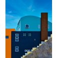 thumbnail image 2 of Orbach, Arnon 12x14 Gold Ornate Wood Framed with Double Matting Museum Art Print Titled - Architecture - Laurel Canyon Los Angeles California, 2 of 4