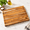 Teak-17.9"L x 14"W, variant on Teak 17.9"L x 14"W Solid Hardwood Board for Kitchen Prep and Serving