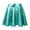 Lake Green, variant on YEAHDOR Girls Metallic Glossy Flared Dance Skirt Holographic High Waist Jazz Hip Hop Performance Costume