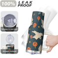 thumbnail image 4 of 40oz Halloween Tumbler with Handle, Scary Skeleton Ghost | Print | Halloween Gifts for Men & Women | with Lids and Straws | Stainless Steel Insulated | Travel Mug, 4 of 5