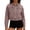 Pink, variant on Studded Denim Jacket for Women Button Collared Long Sleeve Solid Color Slim Fit Casual Trendy Lightweight Soft Cardigan Tops Army Green XS